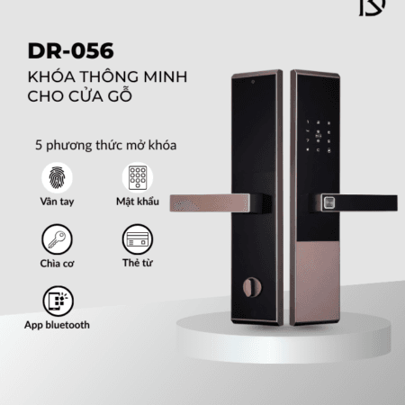 khóa thông minh vân tay dr-056