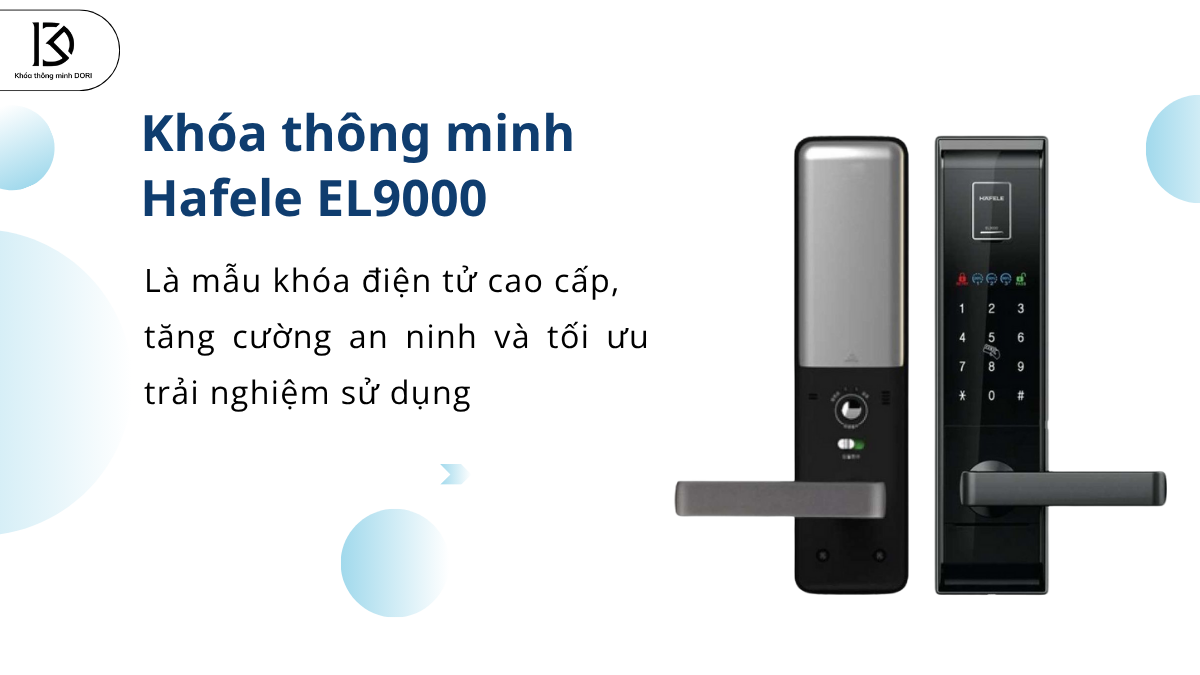 Khóa thông minh Hafele EL9000