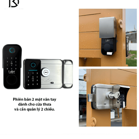 khóa cổng kiểm soát thông minh Laffer A18 2F