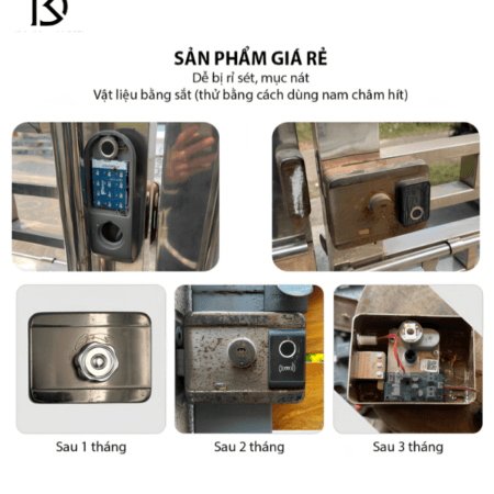 khóa thông minh kiểm soát ra vào Laffer A18 1F