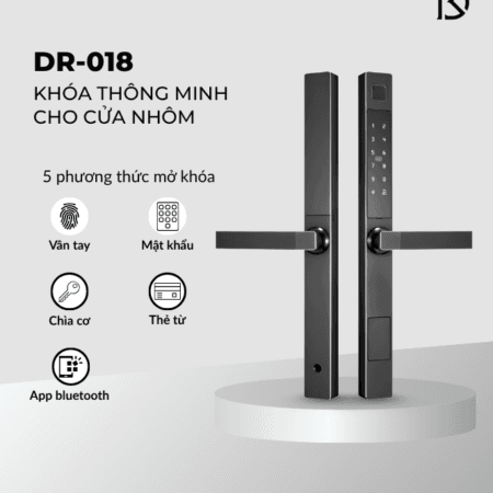 khóa thông minh vân tay dr-018
