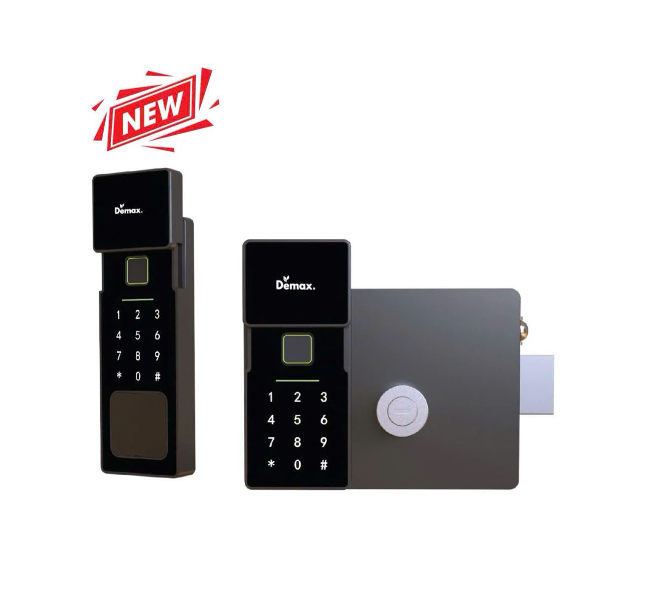 Khoá cửa cổng sắt Demax EL608 GB