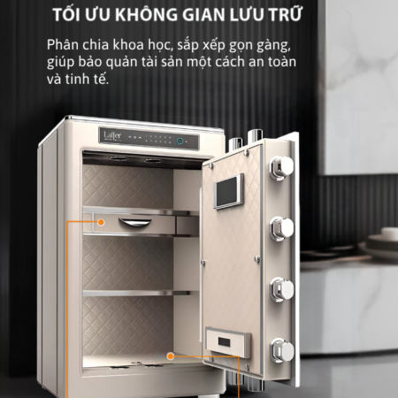 két sắt thông minh bọc da Laffer LD