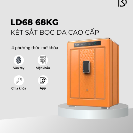 két sắt thông minh bọc da Laffer LD