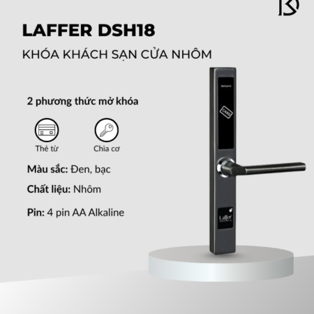 khóa khách sạn Laffer DSH18