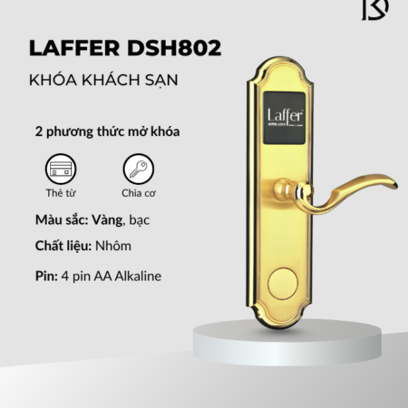 khóa khách sạn Laffer DSH802
