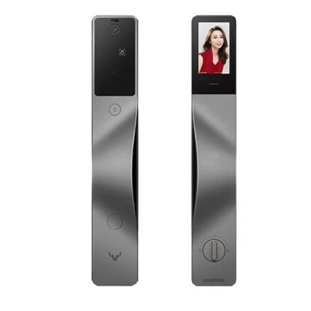 Mặt trước và mặt sau của khóa vân tay Xiaomi Lockin V5 Max