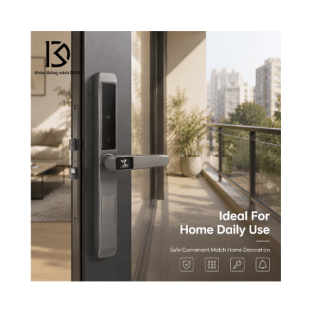 Khóa thông minh cao cấp cho cửa nhôm DR-007