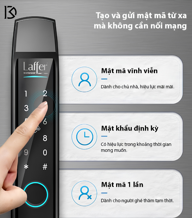 khóa cửa thông minh Laffer R1