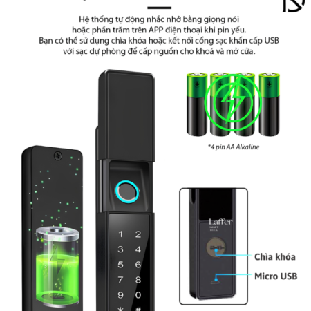 khóa cửa thông minh Laffer XF93