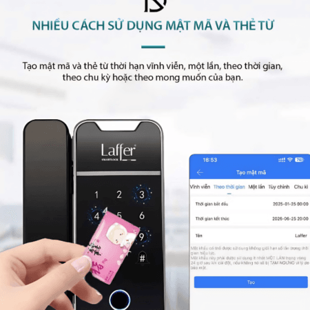 khóa cổng thông minh Laffer G05