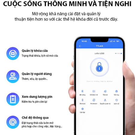 khóa cửa thông minh Laffer LC02