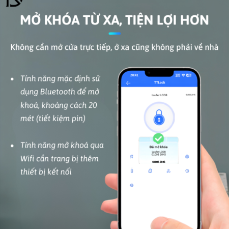 khóa cửa thông minh Laffer LC08