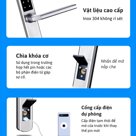 khóa cửa thông minh Laffer XF19